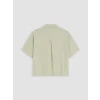 LCW Vision Yeşil Oversize Poplin Kadın Gömlek