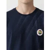 LC WAIKIKI Lacivert Fenerbahçe Baskılı Erkek Şortlu Pijama Takımı