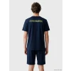 LC WAIKIKI Lacivert Fenerbahçe Baskılı Erkek Şortlu Pijama Takımı