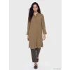 LCW Modest Yeşil Oversize Modal Karışımlı Kadın Gömlek Tunik