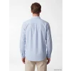 SOUTHBLUE Mavi Regular Fit Çizgili Gabardin Erkek Gömlek