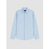 SOUTHBLUE Mavi Regular Fit Çizgili Gabardin Erkek Gömlek