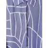 LCW EVERYDAY Mor Beli Kuşaklı Desenli Kadın Gömlek Tunik