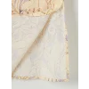 LCW Modest Ekru Desenli Poplin Kadın Gömlek Tunik