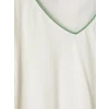 LCW DREAM Yeşil V Yaka Kadın Kaprili Pijama Takımı