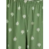 LCW DREAM Yeşil V Yaka Kadın Kaprili Pijama Takımı