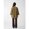 LCW EVERYDAY Haki Oversize Keten Karışımlı Kadın Kimono
