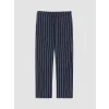 LC WAIKIKI Lacivert Regular Fit Çizgili Erkek Pijama Takım