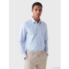 LCW Vision Mavi Regular Fit Çizgili Erkek Gömlek