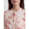 LCW Grace Pembe Hakim Yaka Çiçekli Kadın Gömlek Tunik