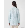 LCW EVERYDAY Yeşil Beli Kuşaklı Desenli Kadın Gömlek Tunik