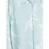 LCW EVERYDAY Yeşil Beli Kuşaklı Desenli Kadın Gömlek Tunik