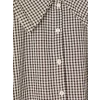 LCW STUDIO Kahverengi Bebe Yaka Ekose Kadın Gömlek