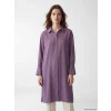 LCW Modest Mor Oversize Modal Karışımlı Kadın Gömlek Tunik