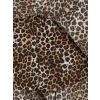 LCW Vision Siyah Leopar Desenli Katkat Mini Şortlu Etek