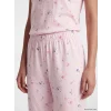 LCW DREAM Pembe V Yaka Çiçekli Kadın Pijama Takım