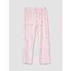 LCW DREAM Pembe V Yaka Çiçekli Kadın Pijama Takım