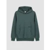 LCW Kids Yeşil Kapüşonlu Baskılı Erkek Çocuk Sweatshirt