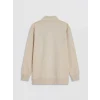 LCW Kids Bej Dik Yaka Erkek Çocuk Sweatshirt