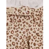 LCW baby Pembe Wideleg Leopar Desenli Kız Çocuk Pantolon