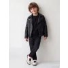 LCW Kids Siyah Loose Fit Erkek Çocuk Jean Pantolon