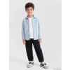 LCW Kids Siyah Baggy Fit Erkek Çocuk Jean Pantolon