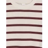 LCW Kids Bordo Çizgili Erkek Çocuk Takım