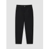 LCW Kids Siyah Regular Fit Kız Çocuk Gabardin Pantolon