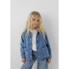 Mavi 7210002-A4163 LUYU 90lar Yıldız Baskılı Indigo Mavisi Denim Gömlek