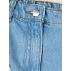 LCW Kids İndigo Straight Fit Nakışlı Kız Çocuk Jean Pantolon