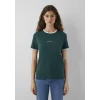 Mavi 1614200-87831 Mavi Logo Baskılı Yeşil Tişört