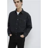 Mavi 0210588-85622 Aidan Mavi Black Antrasit Jean Gömlek