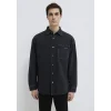 Mavi 0210588-85622 Aidan Mavi Black Antrasit Jean Gömlek
