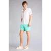 Defacto N0131AZGN1101 Yeşil File Astarlı Kısa Boy Deniz Şortu