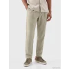 LCW Vision Yeşil Regular Fit Keten Karışımlı Erkek Pantolon