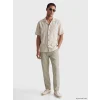 LCW Vision Yeşil Regular Fit Keten Karışımlı Erkek Pantolon