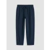 LCW Kids Lacivert Erkek Çocuk Poplin Pantolon
