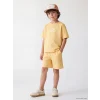 LCW Kids Sarı Baskılı Erkek Çocuk Takım