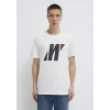 Mavi 066255-30701 Mavi Pro Reflektör Logo Baskılı Beyaz Tişört