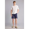 Defacto H8680AXWT34 Beyaz %100 Pamuk New Regular Fıt 2li Şortlu Pijama Takımı