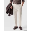 SOUTHBLUE Gri Regular Fit Keten Görünümlü Erkek Pantolon