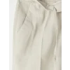 SOUTHBLUE Gri Regular Fit Keten Görünümlü Erkek Pantolon