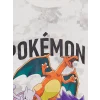 LCW Kids Ekru Pokemon Baskılı Erkek Çocuk Şortlu Pijama Takımı