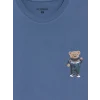 LC WAIKIKI İndigo Regular Fit Baskılı Erkek Pijama Takım