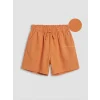 LCW Kids Turuncu Basic Kız Çocuk Şort