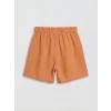 LCW Kids Turuncu Basic Kız Çocuk Şort