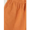 LCW Kids Turuncu Basic Kız Çocuk Şort