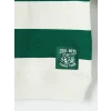 LCW Kids Ekru Bisiklet Yaka Çizgili Erkek Çocuk Sweatshirt