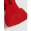 LCW Kids Kırmızı Polo Yaka Kız Çocuk Kalın Sweatshirt