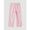 LCW Kids Pembe Wideleg Kız Çocuk Nakışlı Pantolon